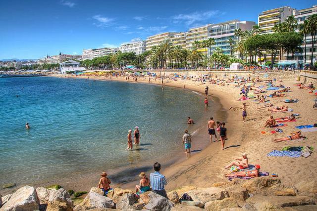 LE BEL AZUR - VUE MER - À 1Min DE LA MER Cannes Extérieur photo